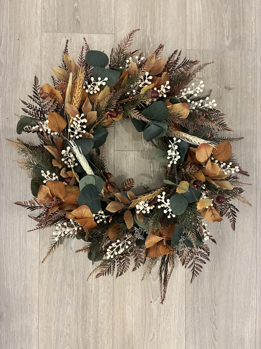 Wreath detail view